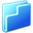 Folder blue Icon